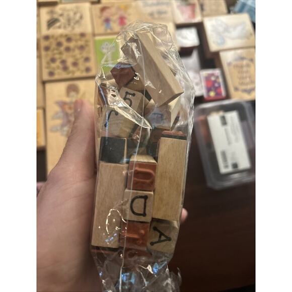 125 Rubber Stamp Lot Christmas Baby Animal Beat Flower Words Phrase Vtg Scooby - Picture 15 of 16